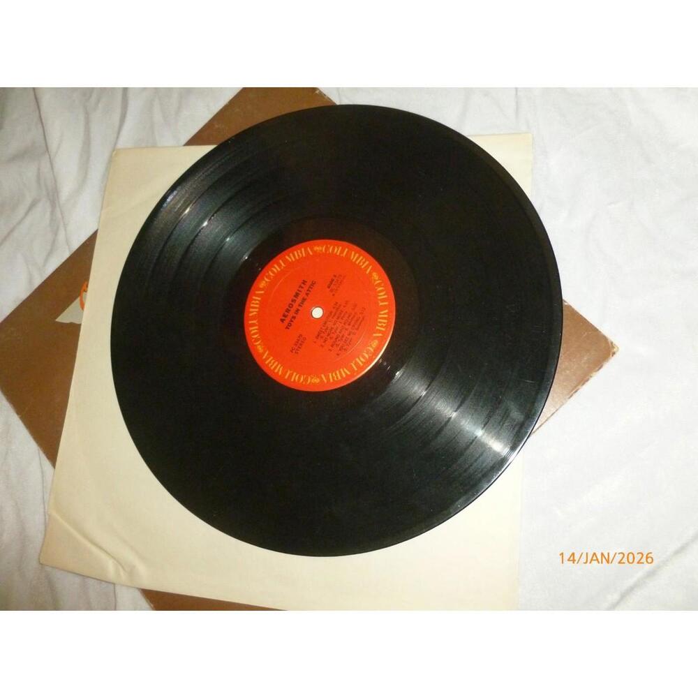 Aerosmith Toys In The Attic Lp Vinyl OG 1975‎ 1st Press